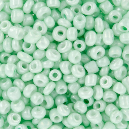 Бисер "Zlatka" 11/0, светло-зеленый №0973, 5 уп по 10 гр