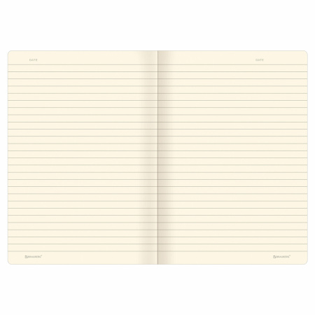 Тетради 40 л. в линию обложка SoftTouch, НАБОР 3 шт., бежевая бумага 70 г/м2, сшивка, А5 (147х210 мм), ПУТЕШЕСТВИЕ, BRAUBERG, 403799 - Тетради 40-48 листов