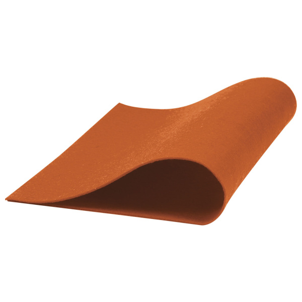 Цветной фетр для творчества А4 ОСТРОВ СОКРОВИЩ, 5 листов, 5 цветов, толщина 2 мм, оттенки коричневого, 660646 - Фетр