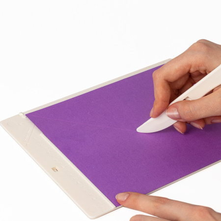 Доска для биговки многофункциональная МАЛАЯ 16х21,5 см, ОСТРОВ СОКРОВИЩ, 662779 - Доски для биговки, создания конвертов и открыток