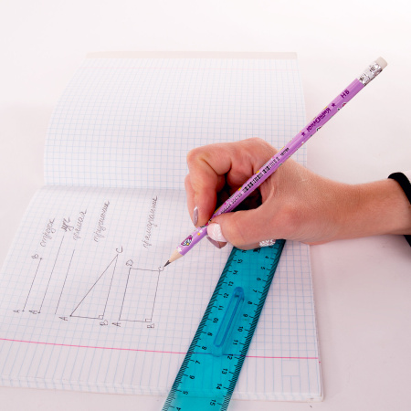 Карандаш чернографитный ЮНЛАНДИЯ "ЕДИНОРОГИ", 1 шт., HB, с ластиком, корпус ассорти, 181780 - Карандаши чернографитные