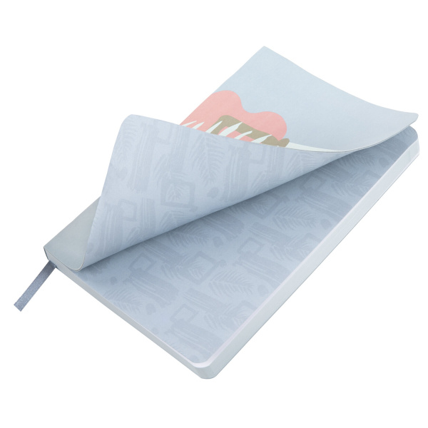 Ежедневник недатированный А5 (138х213 мм), BRAUBERG VISTA, под кожу, гибкий, 136 л., "Botanica", 112011 - Ежедневники с покрытием "под кожу и ткань"