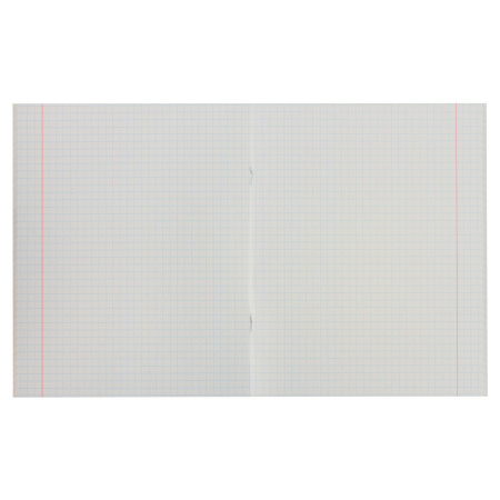 Тетрадь А5, 48 л., STAFF, скоба, клетка, офсет №2 ЭКОНОМ, обложка картон, "ОДИН ЦВЕТ" (линии), 402781 - Тетради 40-48 листов