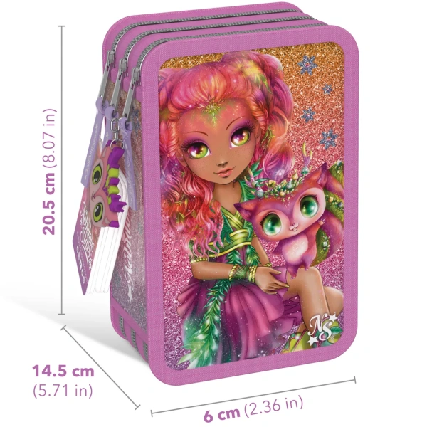 Серия Hazelia:  Школьный пенал с наполнением, для девочек - Пеналы