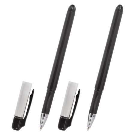 Канцелярский набор BRAUBERG "Микс", 10 предметов, вращающаяся конструкция, черно-синий, блистер, 231930 - Наборы офисные пластиковые с наполнением