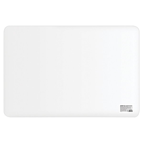Коврик-подкладка настольный для письма, 38х59 см, STAFF, прозрачный, 237088 - Коврики настольные