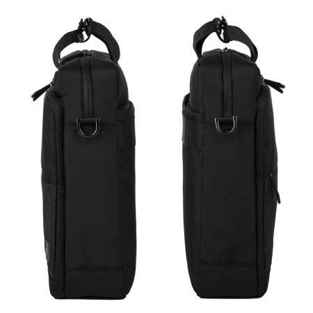 Сумка портфель BRAUBERG Expert с отделением для ноутбука 15,6", 2 отделения, черная, 30х40х10 см, 270824 - Сумки деловые с отделением для ноутбука и планшета