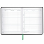 Дневник 1-11 класс 48 л., кожзам (твердая с поролоном), флуоресцентный, BRAUBERG, "Avocado", 106200 - Дневники универсальные