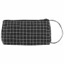 Пенал-косметичка BRAUBERG с ручкой, 1 откидная планка, полиэстер, 22x10х8 см, "Checkered black", 271559 - Пеналы мягкие