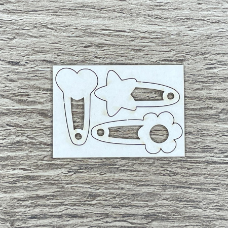 Чипборд "Булавочки" толщина 1,55 мм - Детские, метрики, мамины сокровища