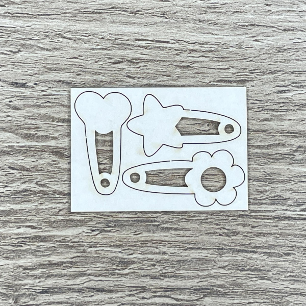 Чипборд "Булавочки" толщина 1,55 мм - Детские, метрики, мамины сокровища