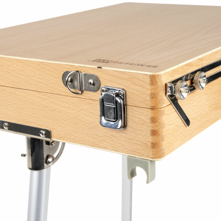 Этюдник из бука, 47х33х8,5 см, высота холста до 60 см, ножки алюминий 78 см, BRAUBERG ART, 192268 - Этюдники