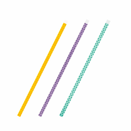 Закладки-ляссе фактурные для книг А5 (длина 28 см) "ФАНТАЗИЯ", клейкий край, 3 ленты, ПИФАГОР, 112971 - Закладки для книг