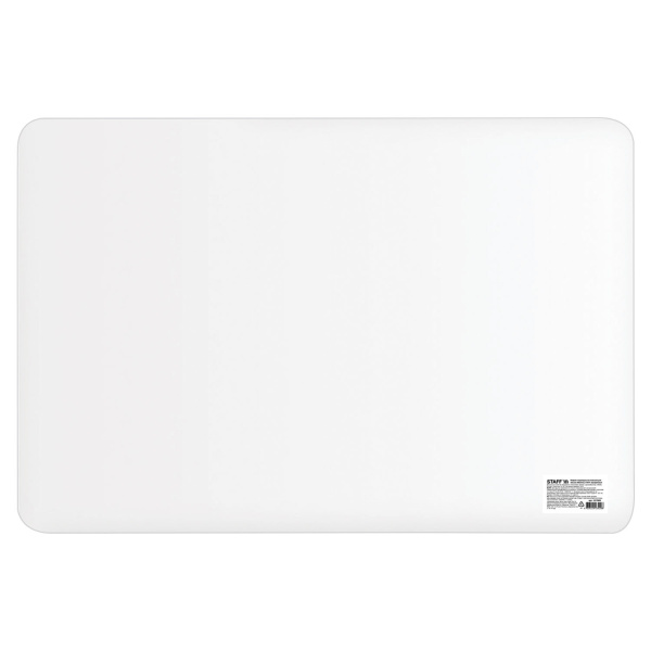 Коврик-подкладка настольный для письма, 48х65 см, STAFF, прозрачный, 237089 - Коврики настольные