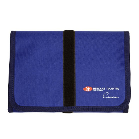 Пенал-скрутка "Сонет" ПВХ, 24*50 см, для карандашей и альбома А5 - Пеналы (органайзеры) для красок, кистей, карандашей