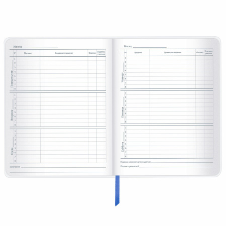 Дневник 1-11 класс 48 л., кожзам (гибкая), термотиснение, фольга, BRAUBERG, "Космос", 106172 - Дневники универсальные