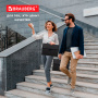 Папка-портфель пластиковая BRAUBERG А4 (332х245х35 мм), 13 отделений, черная, 221378 - Портфели пластиковые