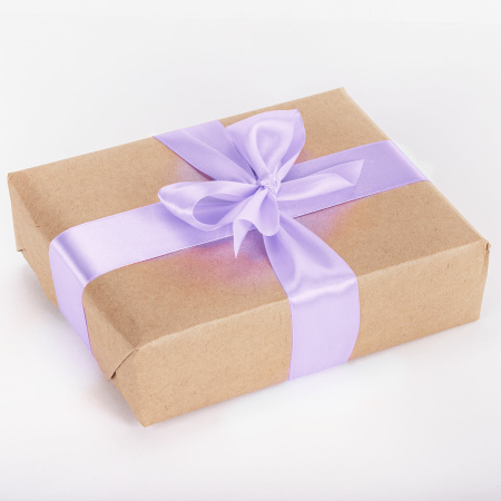 Лента атласная ширина 38 мм, длина 23 м, сиреневая, BRAUBERG, 591517 - Ленты для декора, рукоделия и упаковки подарков