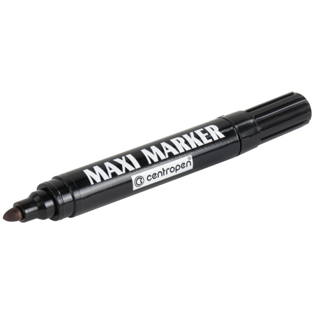 Маркер перманентный универсальный ЧЕРНЫЙ CENTROPEN "Maxi Marker", 2-4 мм, 8936, 5 8936 0112 - Маркеры промышленные и прочие специальные