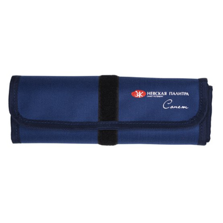 Пенал-скрутка "Сонет" ПВХ, 24*50 см, для карандашей и альбома А5