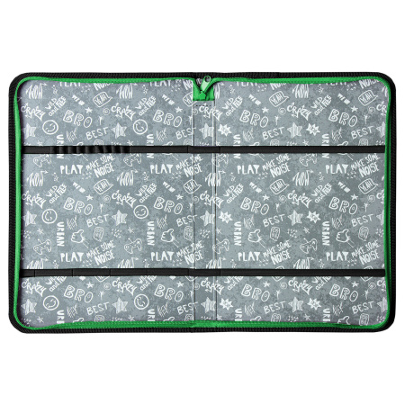 Папка для труда на молнии BRAUBERG А4 с ручкой, 1 отделение, органайзер, "Colorful lion", 270993 - Папки для тетрадей и уроков труда