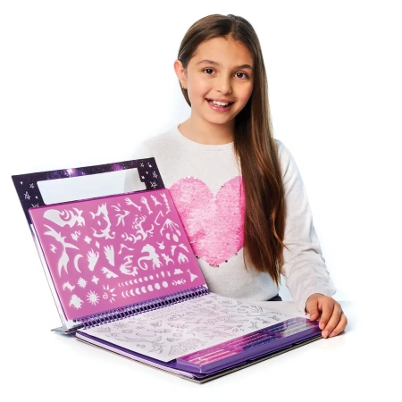 Серия Space: Раскраска для девочек - Наборы для рисования