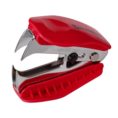 Антистеплер для скоб №10 и №24/6, BRAUBERG "METROPOLIS", с фиксатором, ассорти, 228745 - Антистеплеры