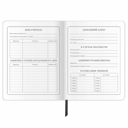 Дневник 1-4 класс 48 л., кожзам (гибкая), печать, фольга, ЮНЛАНДИЯ, "Крутой Байк", 106162 - Дневники для младших классов