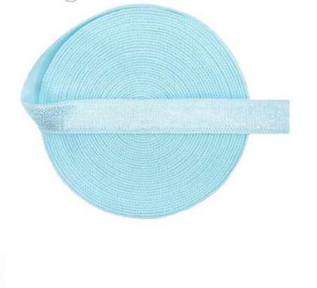 Резинка цвет голубой, ширина 10 мм (90 см)