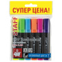 Набор текстовыделителей STAFF "Basic Budget HL-02N", 6 ЦВЕТОВ, НЕОН, линия письма 1-5 мм, 152296 - Текстовыделители