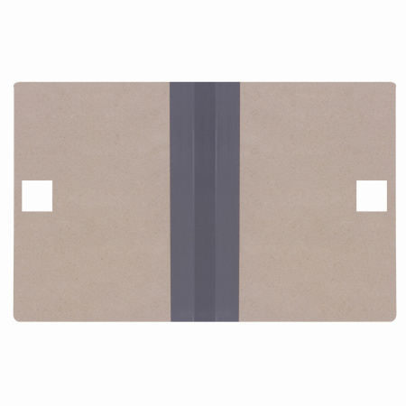 Папка архивная для переплета "Форма 21", 40 мм, с гребешками, БУРАЯ, 4 отверстия, завязки, STAFF, 111054 - Папки архивные для переплета