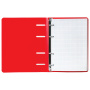 Тетрадь на кольцах А5 160х215 мм, 80 л., пластик, клетка, BRAUBERG, "Красный", 403252 - Тетради на кольцах и сменные блоки к ним