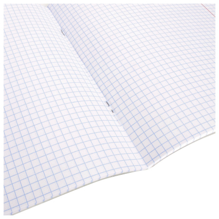 Тетрадь ЗЕЛЁНАЯ обложка 18 л., клетка с полями, офсет, "ПЗБМ", 19896 - Тетради 12-24 листов