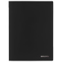 Папка с металлическим скоросшивателем BRAUBERG стандарт, черная, до 100 листов, 0,6 мм, 221634 - Папки с пружинным и пластиковым скоросшивателем