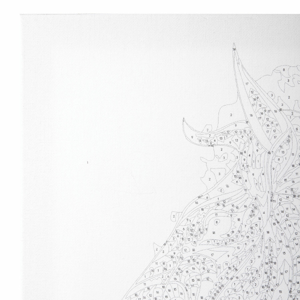 Картина по номерам 40х50 см, ОСТРОВ СОКРОВИЩ "Восточный конь", на подрамнике, акрил, кисти - Картины по номерам