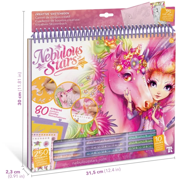 Серия Space: Раскраска для девочек - Наборы для рисования