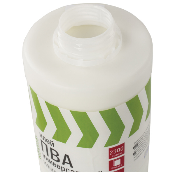 Клей ПВА универсальный 2,3 кг (бумага, картон, дерево), STAFF, 606433 - Клей ПВА