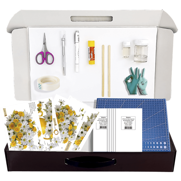 Набор папертоль “Солнечный букет” - Папертоль