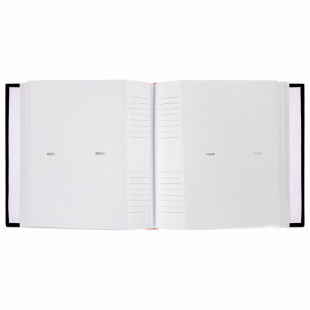 Фотоальбом BRAUBERG "Autumn" на 200 фото 10х15 см, под кожу, бумажные страницы, бокс, черный, 391191 - Фотоальбомы