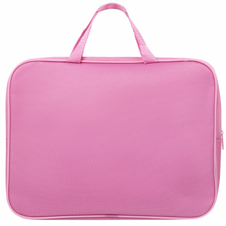 Папка на молнии с ручками BRAUBERG А4, 1 отделение, полиэстер, 80 мм, "Funny panda", 271127 - Папки-сумки с ручками