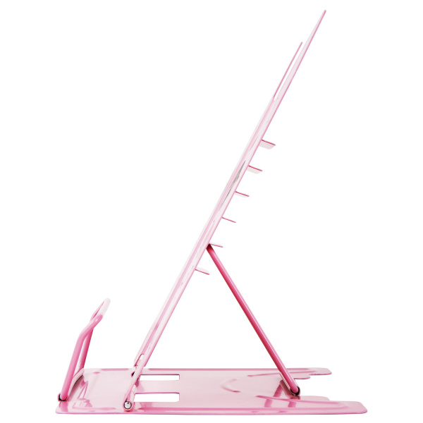 Подставка для книг и учебников фигурная BRAUBERG KIDS "Kitty", регулируемый угол наклона, металл, 238059 - Подставки для книг