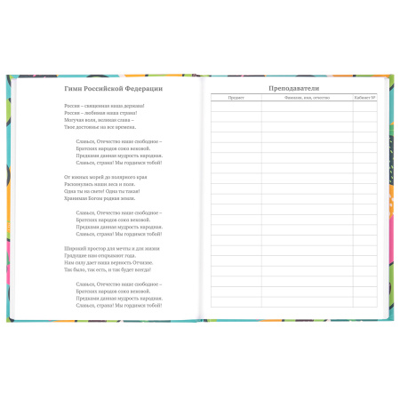 Дневник 5-11 класс 48 л., твердый, BRAUBERG, блестки, с подсказом, "Avocado", 106419 - Дневники для старших классов