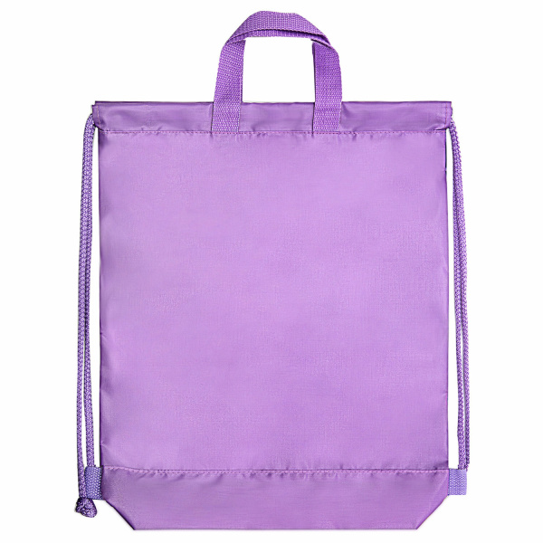 Мешок для обуви ЮНЛАНДИЯ с ручками, боковой карман на молнии, 46х36 см, "Flowers", 271065 - Мешки для обуви