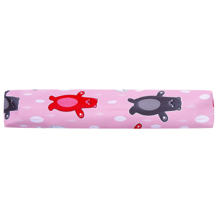 Пенал-косметичка ПИФАГОР, мягкий, "BEAR", прямоугольный, 20х7х4 см, 229266 - Пеналы мягкие