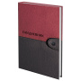 Ежедневник датированный на 4 года А5 135х207 мм BRAUBERG ламинированный 192 л., "Кожа бордо", 121592 - Ежедневники с твердой обложкой
