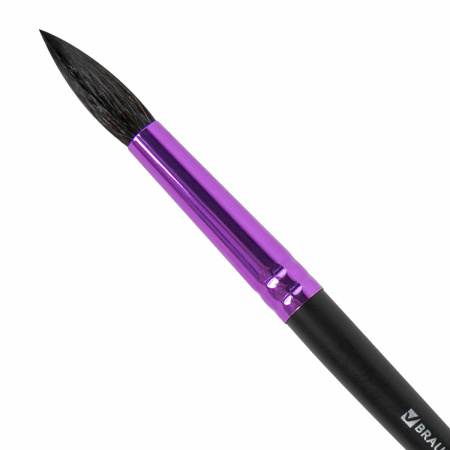 Кисть белка, круглая № 8, BRAUBERG PREMIUM, 200977 - Кисти для рисования