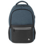 Рюкзак BRAUBERG URBAN универсальный, с отделением для ноутбука, USB-порт, "Denver", синий, 46х30х16 см, 229893 - Рюкзаки с отделением для ноутбука