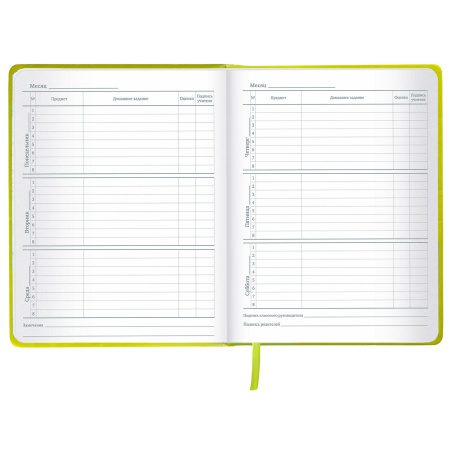 Дневник 1-11 класс 48 л., кожзам (твердая с поролоном), тиснение аппликация, BRAUBERG, "Super Avo", 106205 - Дневники универсальные