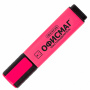 Текстовыделитель ОФИСМАГ, РОЗОВЫЙ, линия 1-5 мм, 151205 - Текстовыделители