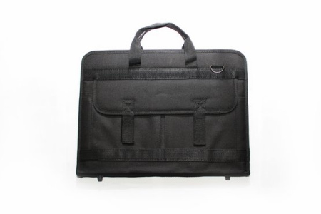 Папка на молнии А-3 объемная с двумя карманами 470х330х50 мм